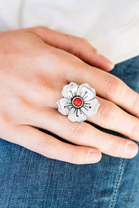 Boho Blossom Pink/ Purple/ Red Ring