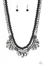 Load image into Gallery viewer, Bow Before The Queen Black Necklace
