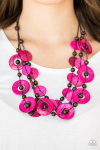 Catalina Coastin Pink/ Purple Necklace