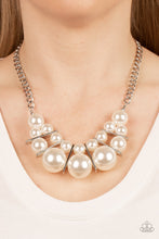 Cargar imagen en el visor de la galería, Challenge Accepted White Pearl Necklace
