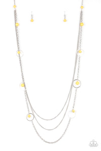 Collectively Carefree Yellow Necklace