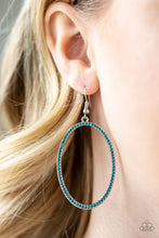 Load image into Gallery viewer, Dazzle On Demand Blue Earring
