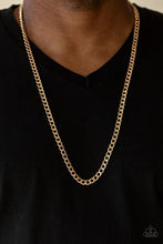 Load image into Gallery viewer, Delta Gold Men Necklace
