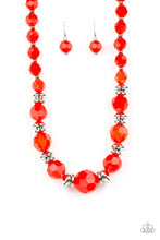 Load image into Gallery viewer, Dine and Dash Green/ Red Necklace
