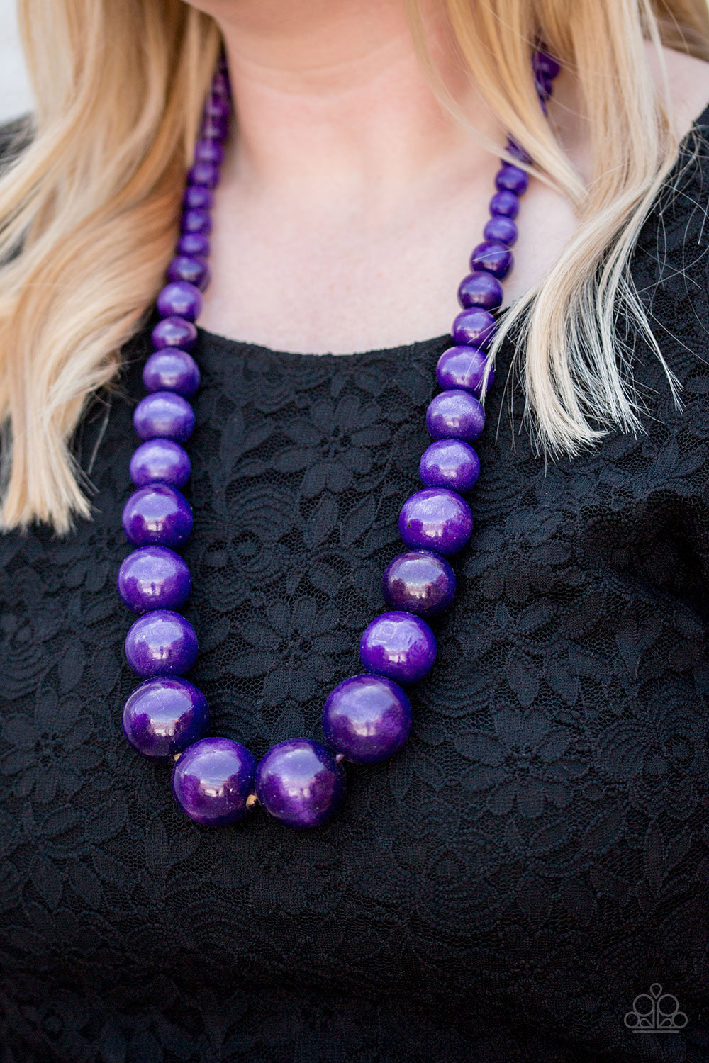 Effortlessly Everglades Purple Necklace