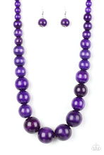 Cargar imagen en el visor de la galería, Effortlessly Everglades Purple Necklace
