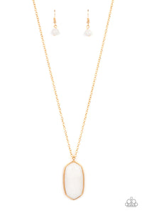 Elemental Elegance White Necklace