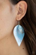 Load image into Gallery viewer, Enchanted Shimmer Blue Earring
