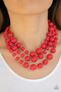 Everyone Scatter! Red Necklace