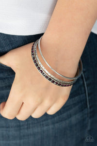 Fearless Shimmer Purple Bracelet