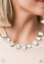 Load image into Gallery viewer, BLING To Attention White Necklace
