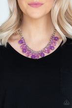 Load image into Gallery viewer, Fiesta Fabulous Pink/ Purple/ Yellow Necklace
