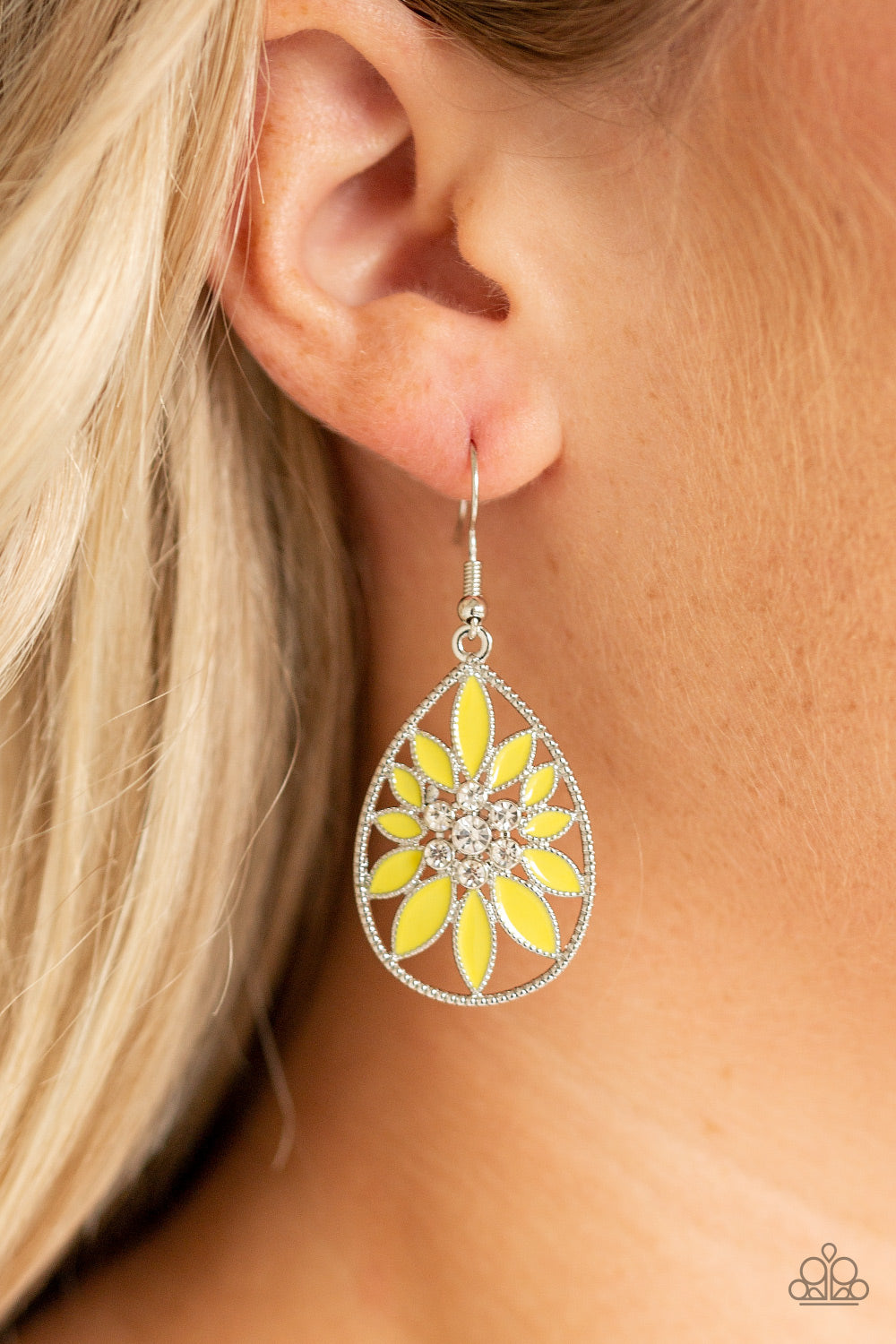 Floral Morals Yellow Earring