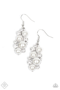 Fond of Baubles White Pearl Earrings