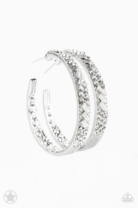 GLITZY By Association Black/ White Earring