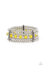 Load image into Gallery viewer, Gloss Over The Details Yellow Bracelet
