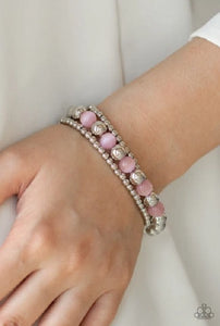 Go With The GLOW Pink Bracelet