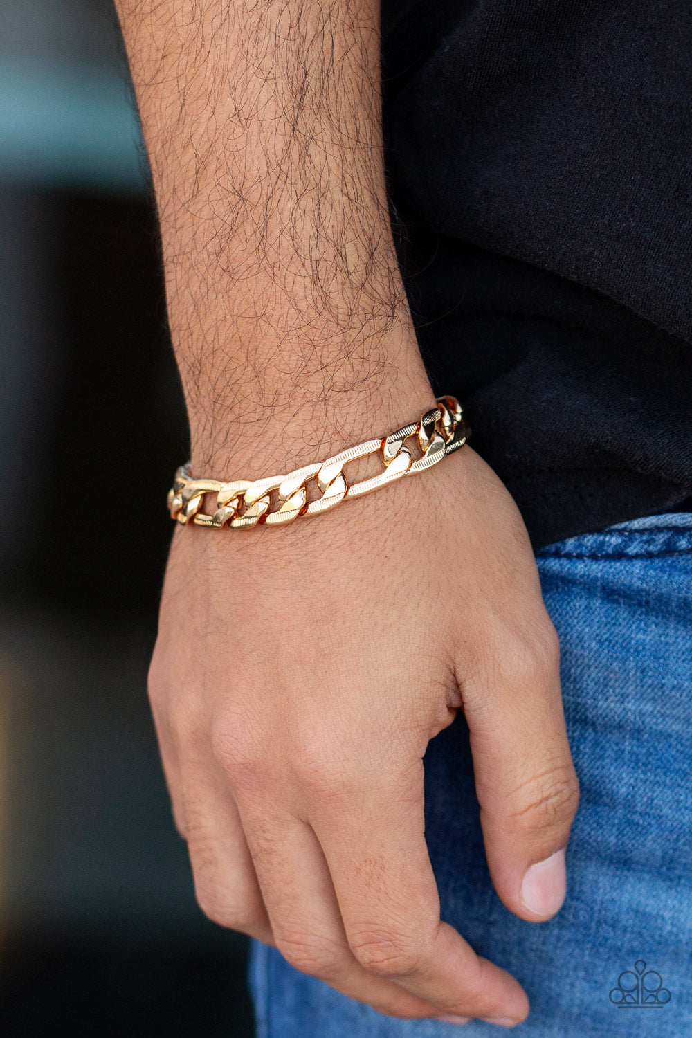 Home Team Gold Men Bracelet