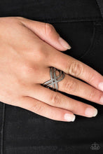 Cargar imagen en el visor de la galería, Infinite Fashion Black Ring
