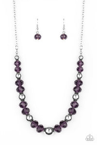 Jewel Jam Purple Necklace