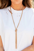 Cargar imagen en el visor de la galería, KNOT All There Gold Necklace
