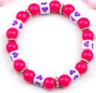 Little Misses Heart Stamp Bracelet