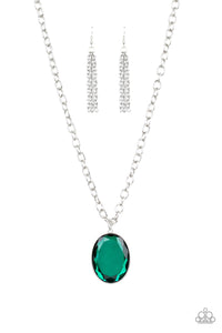 Light As HEIR Green/ Silver Necklace