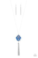 Load image into Gallery viewer, Malibu Mandala Blue Necklace
