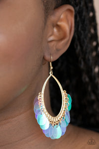 Mermaid Magic Gold Earring