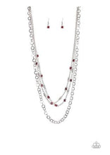 Load image into Gallery viewer, Metro Mixer Red Necklace
