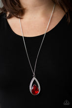 Load image into Gallery viewer, Notorious Noble Multi/ Red Necklace
