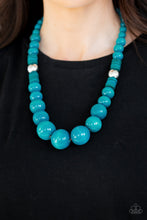 Load image into Gallery viewer, Panama Panorama Blue Necklace
