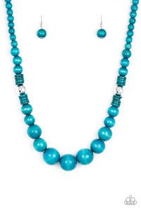 Panama Panorama Blue Necklace