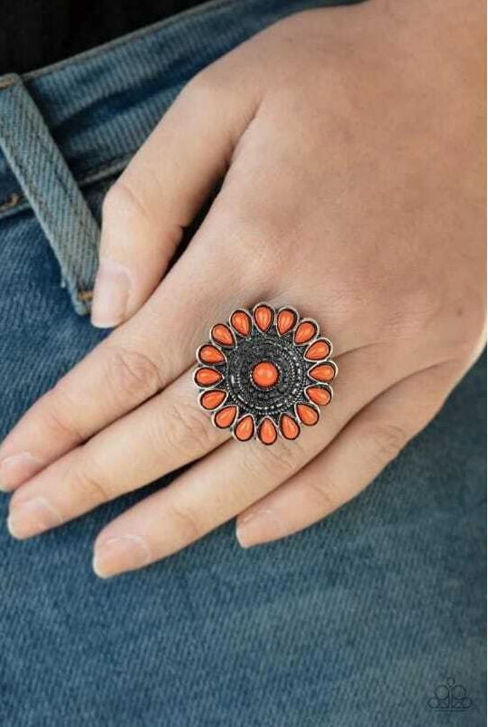 Posy Paradise Orange Ring