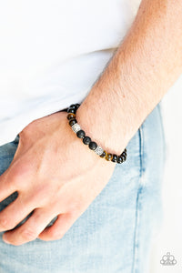 Proverb Brown Bracelet