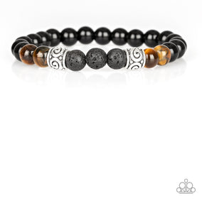 Proverb Brown Bracelet