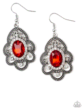 Load image into Gallery viewer, Reign Supreme Red Earring
