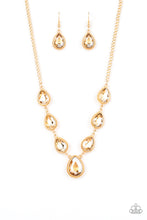 Load image into Gallery viewer, Socialite Social Gold/ Pink Necklace
