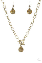 Load image into Gallery viewer, Sorority Sisters Brass Necklace
