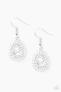 Star-Crossed Starlet White Earring