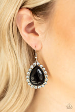 Load image into Gallery viewer, Teardrop Trendsetter Black Earring
