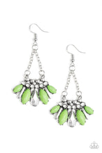 Load image into Gallery viewer, Terra Tribe Green/ Yellow Earring
