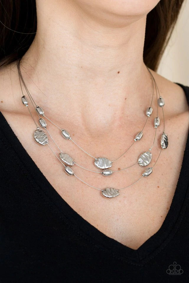 Top ZEN Silver Necklace