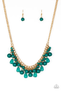 Tour de Trendsetter Blue/ Green Necklace