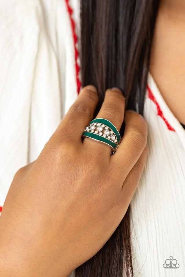 Trending Treasure Green Ring