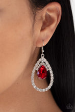 Load image into Gallery viewer, Trendsetting Twinkle Red Earring
