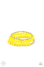 Load image into Gallery viewer, Vacay Vagabond Yellow Bracelet
