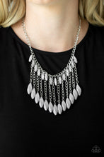 Load image into Gallery viewer, Venturous Vibes Silver Necklace
