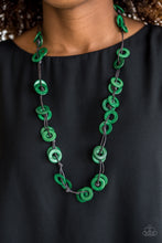 Load image into Gallery viewer, Waikiki Winds Green Necklace
