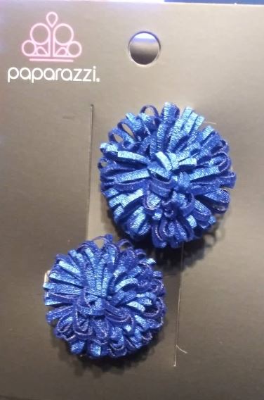 Pretty in Posy Blue Hair Clip